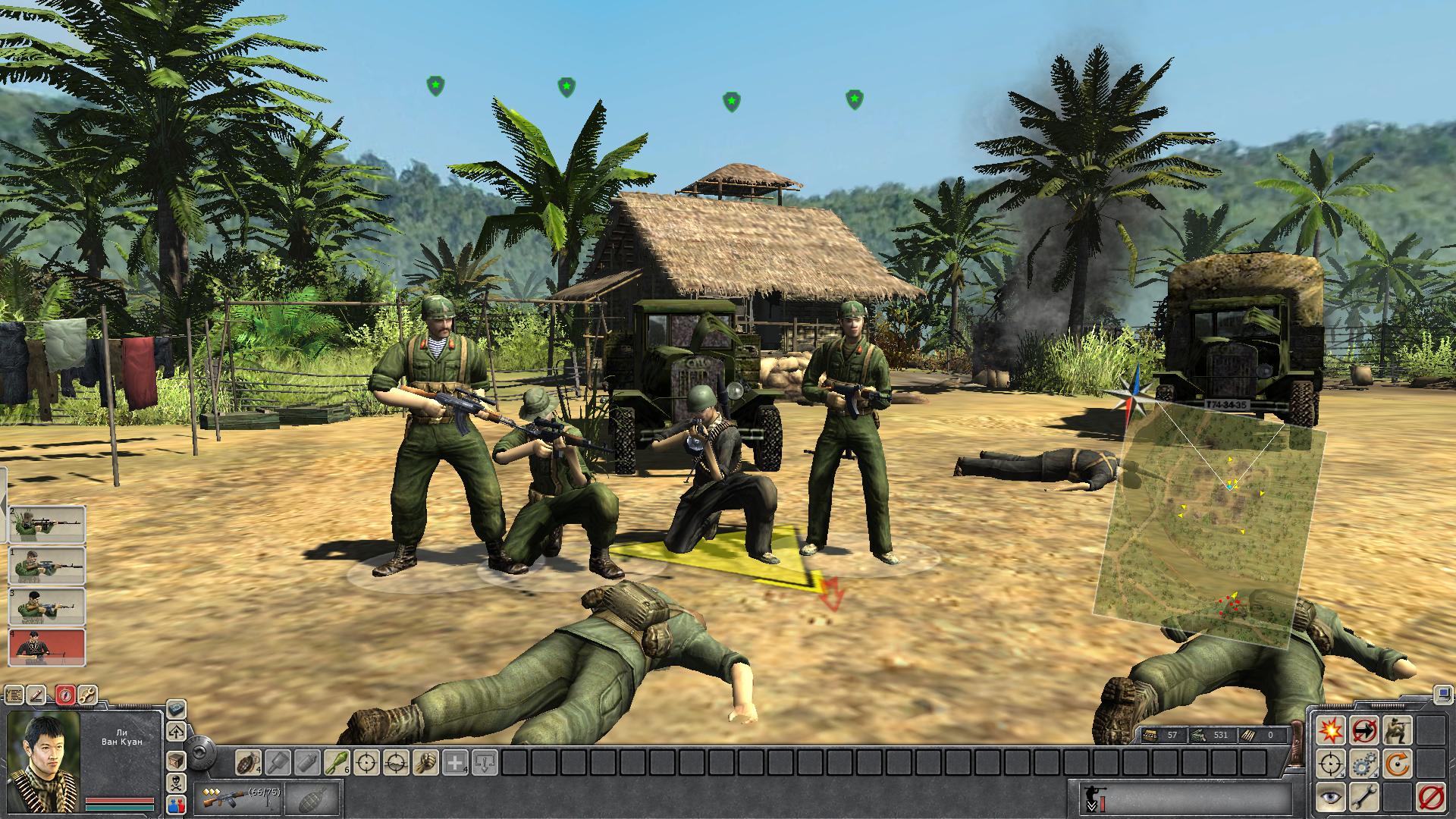 Скриншот 
                  
                  
      Диверсанты: Вьетнам / Men Of War: Vietnam (2011) PC | RiP от R.G. Механики Скриншот Диверсанты: Вьетнам / Men Of War: Vietnam (2011) PC | RiP от R.G. Механики